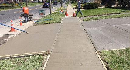 DF Construction Sidewalk Project